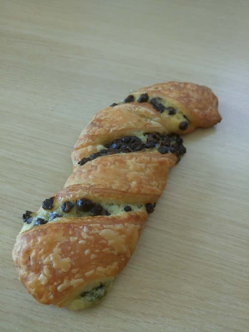 Chocoladestrik ( twister )