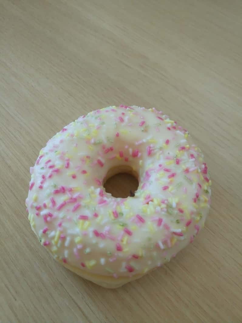 Witte donut