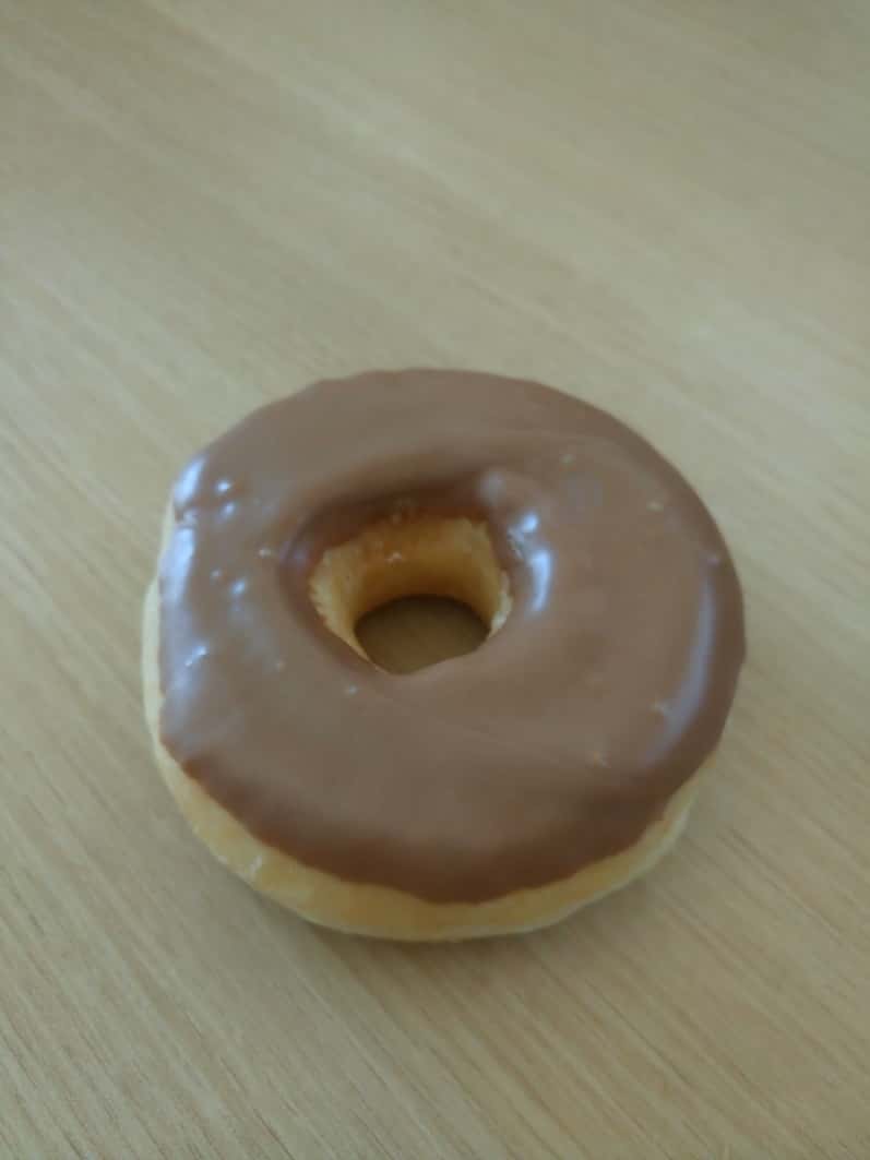 Chocolade donut